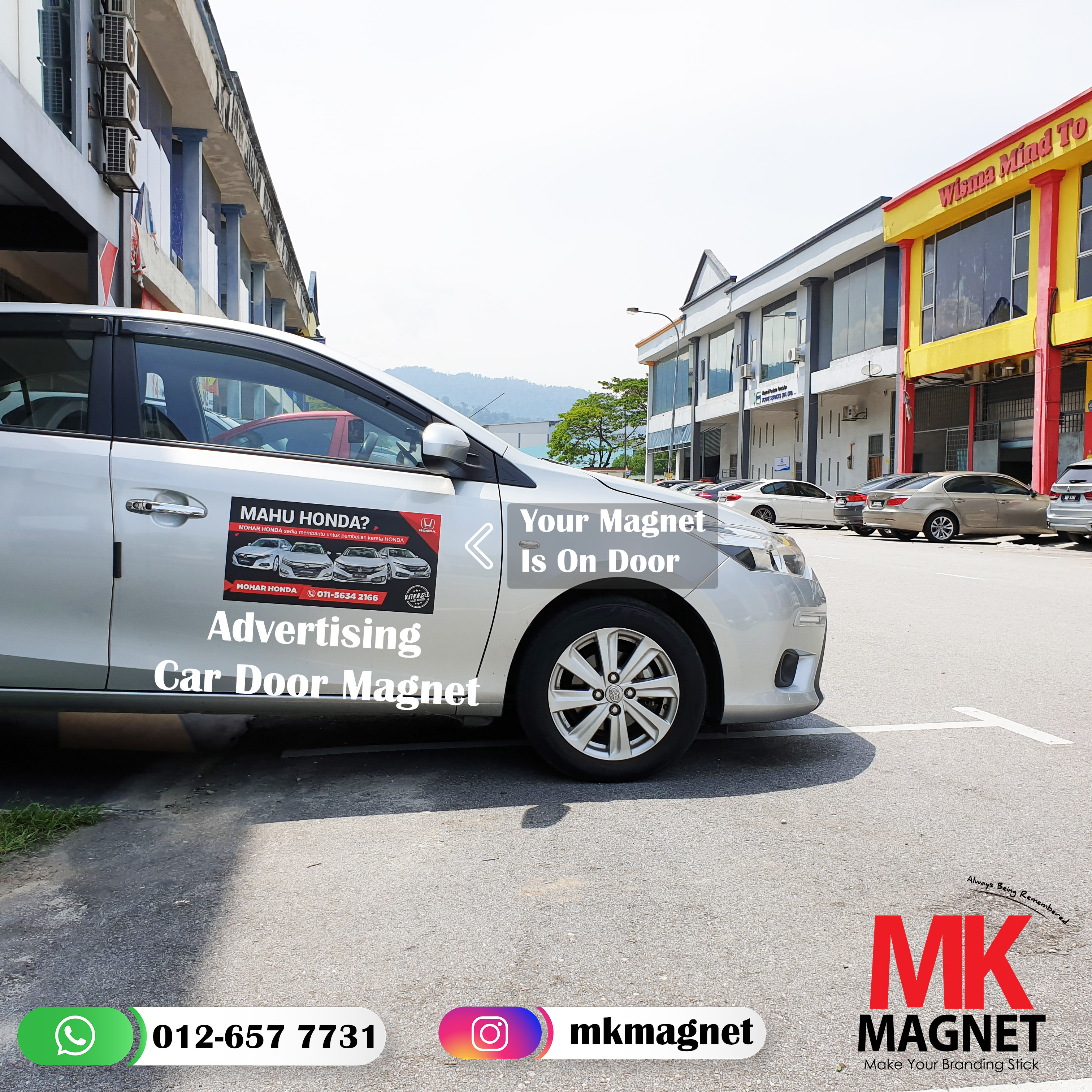 Car Door Magnet Advertising